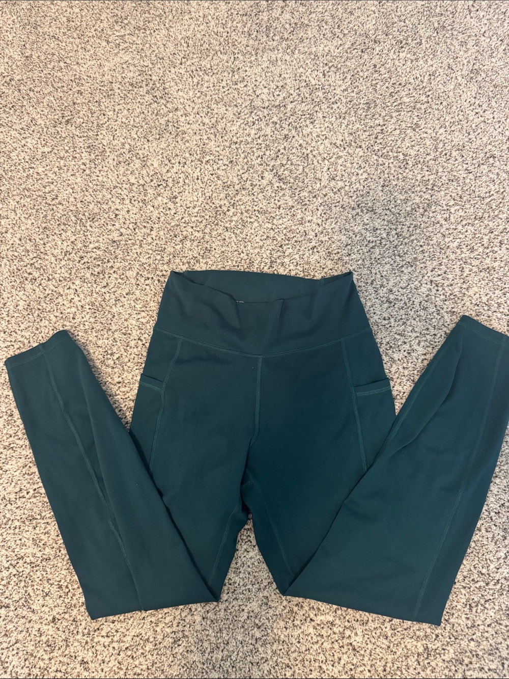 Gilly Hicks High-Rise Leggings in Deep Teal